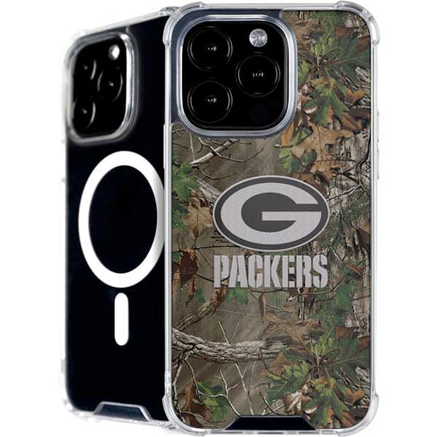 NFL Green Bay Packers Realtree Xtra Green Camo iPhone 16 Pro MagSafe Case